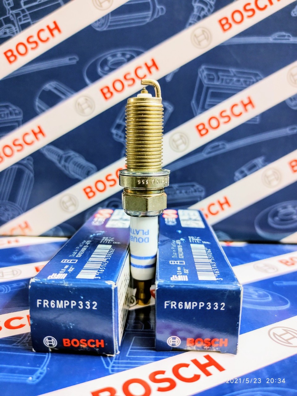 Bugi Bosch Chân Dài Tuýp 16 Ren 14 - Toyota Innova, Fortuner , Camry, Hyundai, Kia, Mitsubishi