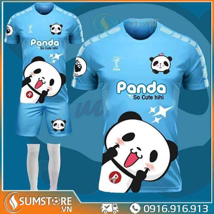 Áo Bóng Đá Kute Panda Xanh - Đồ Đá Banh Thể Thao Nam Nữ Mới Nhất