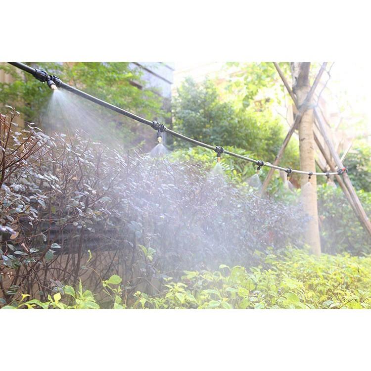 Bộ KIT Phun Sương Tưới Cây 20 Béc Bằng Đồng