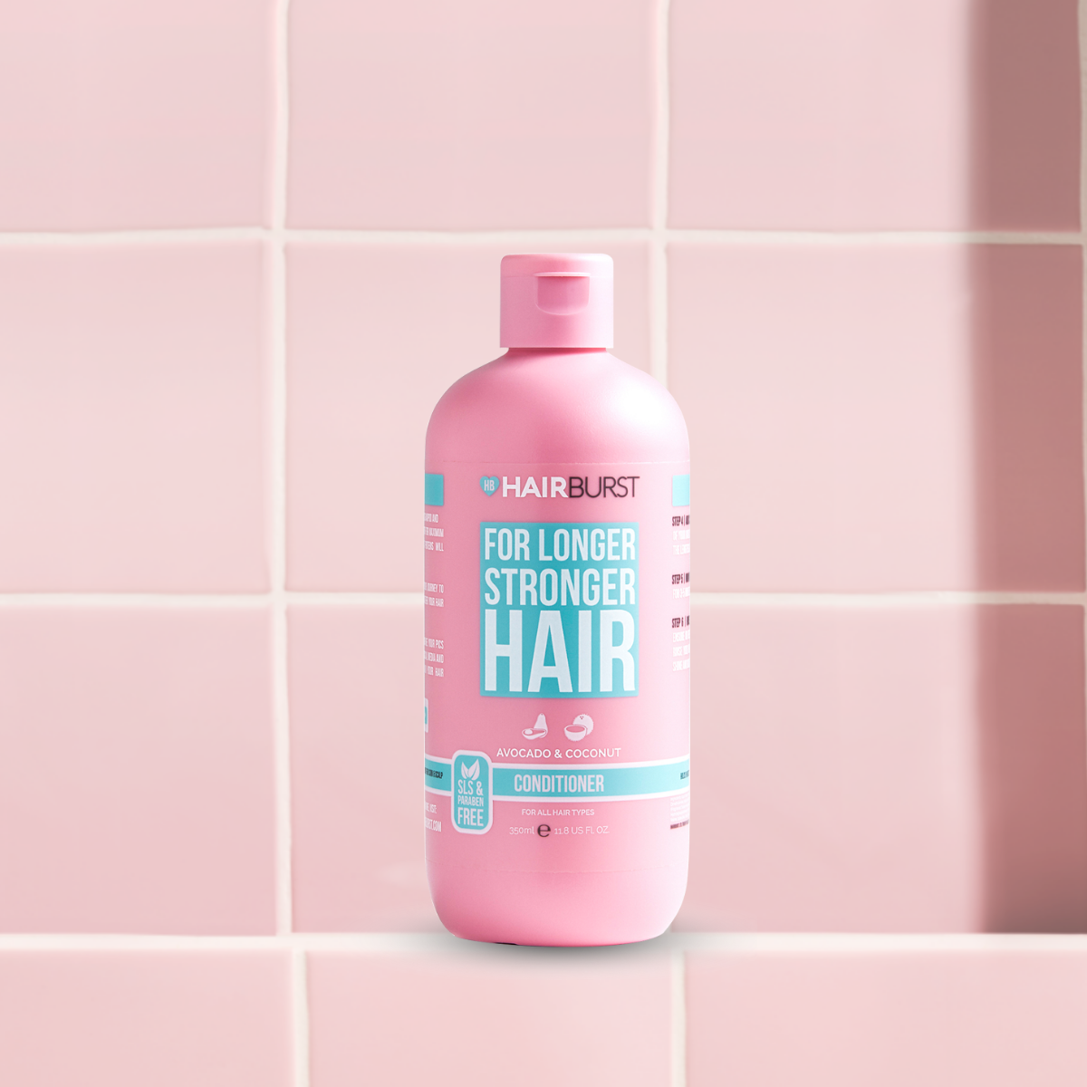 Dầu xả HAIRBURST kích thích mọc tóc dài hơn chắc khỏe hơn 350ml/chai