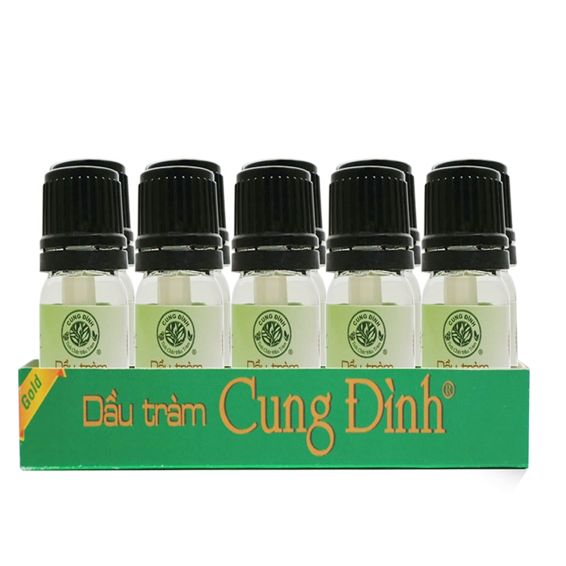 Dầu tràm Cung Đình - Combo10 - Gold (5ml)