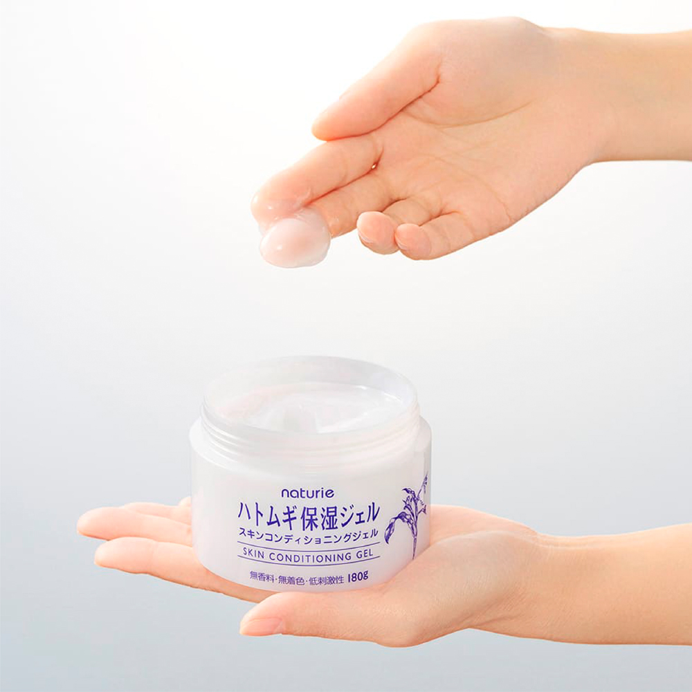 Gel Dưỡng Da Naturie Hatomugi Skin Conditioning Chiết Xuất Từ Hạt Cây Ý Dĩ 180g