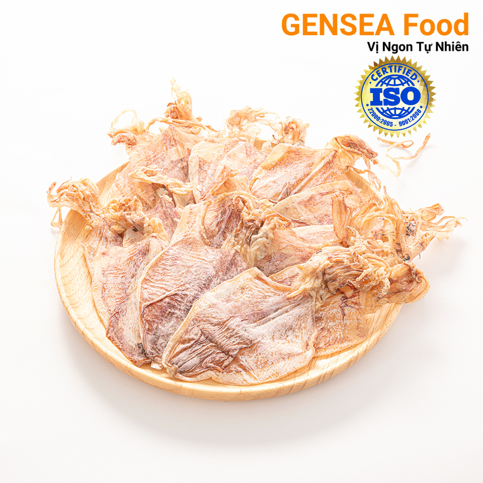 Mực Khô Phú Quý GENSEA Food G1022 Loại 1 Không Chất Bảo Quản Ngọt Tự Nhiên Chờ duyệt tự động