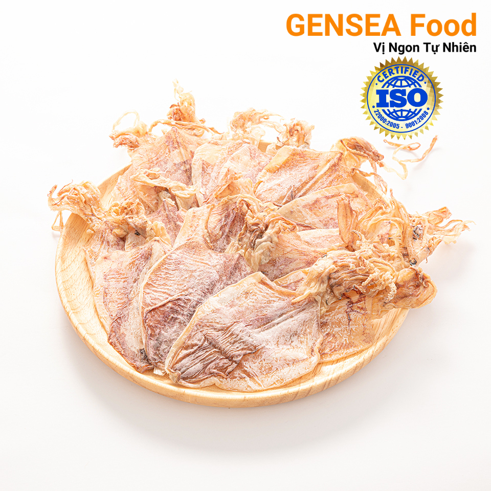 [HCM Ship Hỏa Tốc 2H] Mực Khô Phú Quý GENSEA Food G1022 Loại 1 - 300G Không Chất Bảo Quản (Size 90 – 100/1KG) Ngọt Tự Nhiên