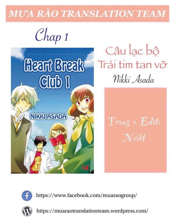 câu lạc bộ trái tim tan vỡ chapter 1 1