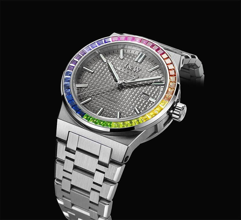 Đồng hồ nam chính hãng IW Carnival IW716G-6 ,Kính sapphire,chống xước,Chống nước30m,BH24 tháng,Máy điện tử(pin),dây da