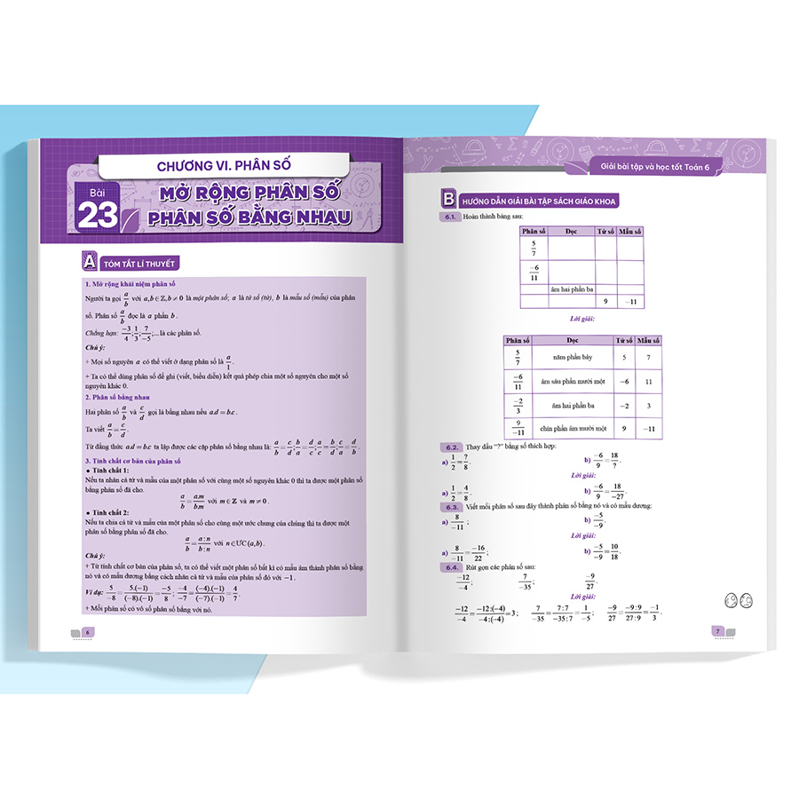 Giải Bài Tập Và Học Tốt Toán 6 Tập 2 (Theo Sách Giáo Khoa Kết Nối Tri Thức Với Cuộc Sống)