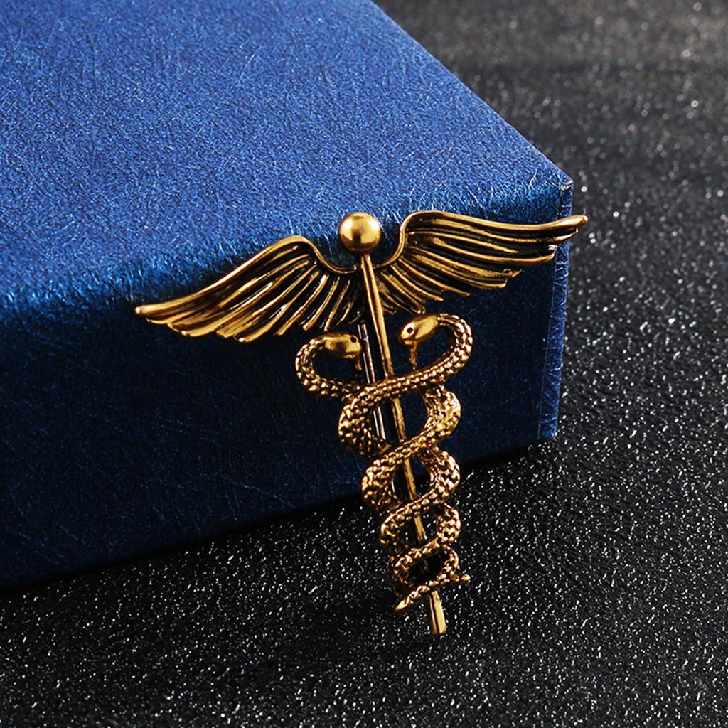 Mens Angel Wings Suit Brooch Badge Pins Collar Lapel Corsage