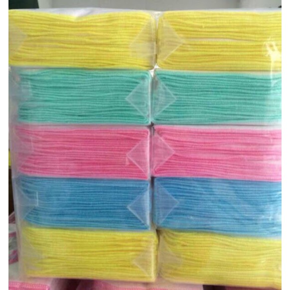 Combo 3 gói khăn sữa 5 lớp cho trẻ sơ sinh con chó trắng (30 cái)