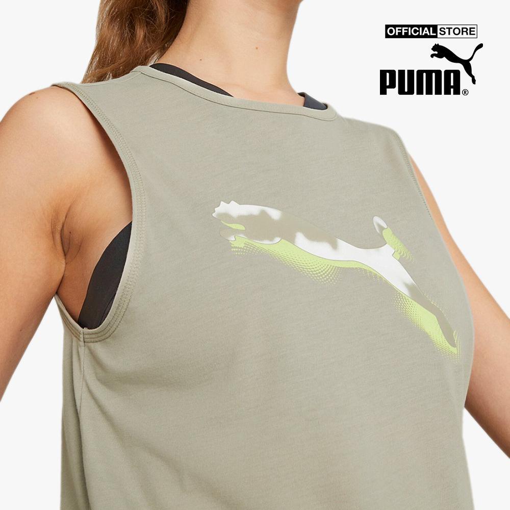 PUMA - Áo ba lỗ thể thao nữ phom suông Modern Sports 674442-0