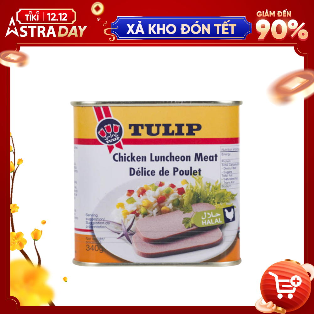 Thịt Gà Đóng Hộp Tulip 340g (Đan Mạch)