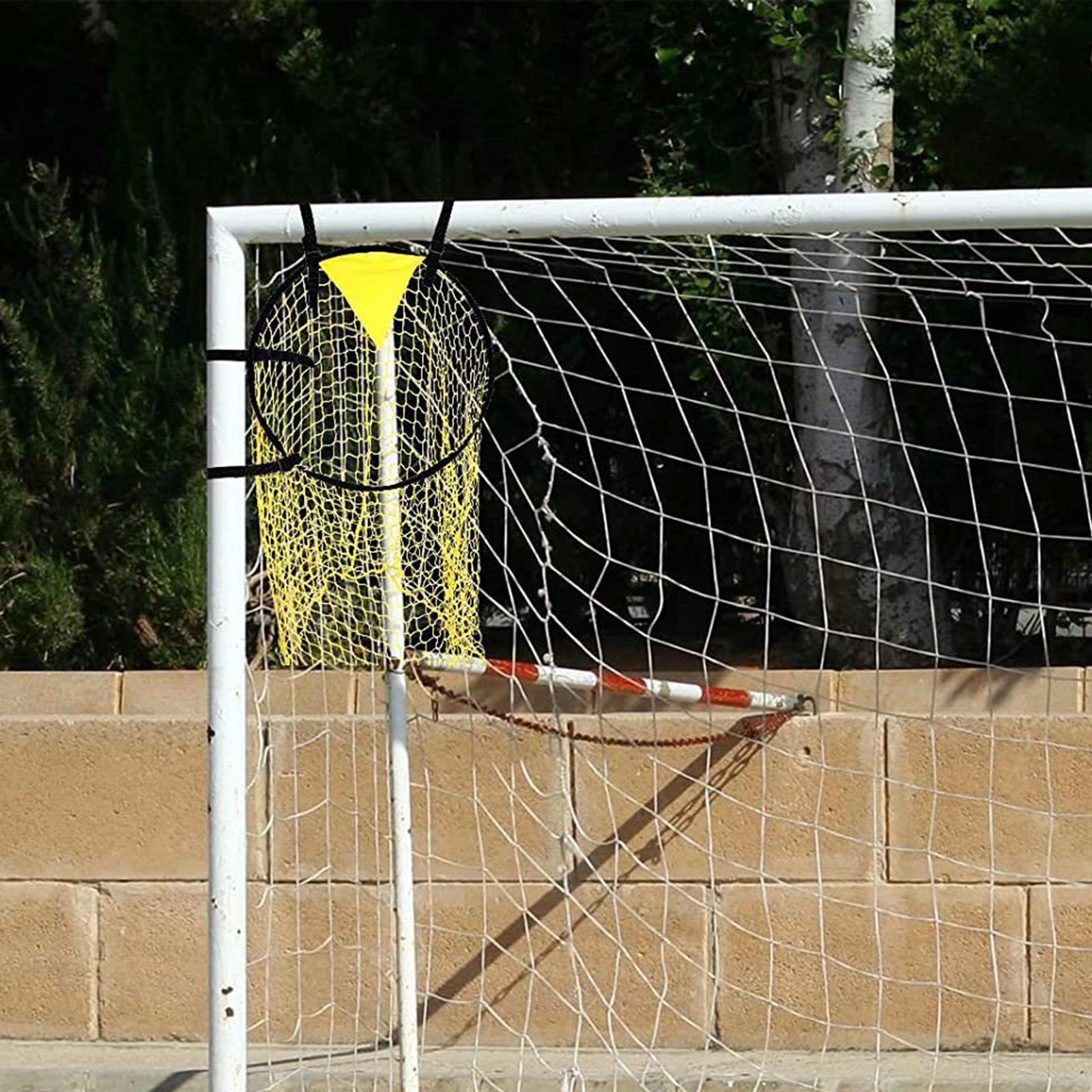 Football Training Net Folding Polypropylene Beginners Soccer Goal Target Net