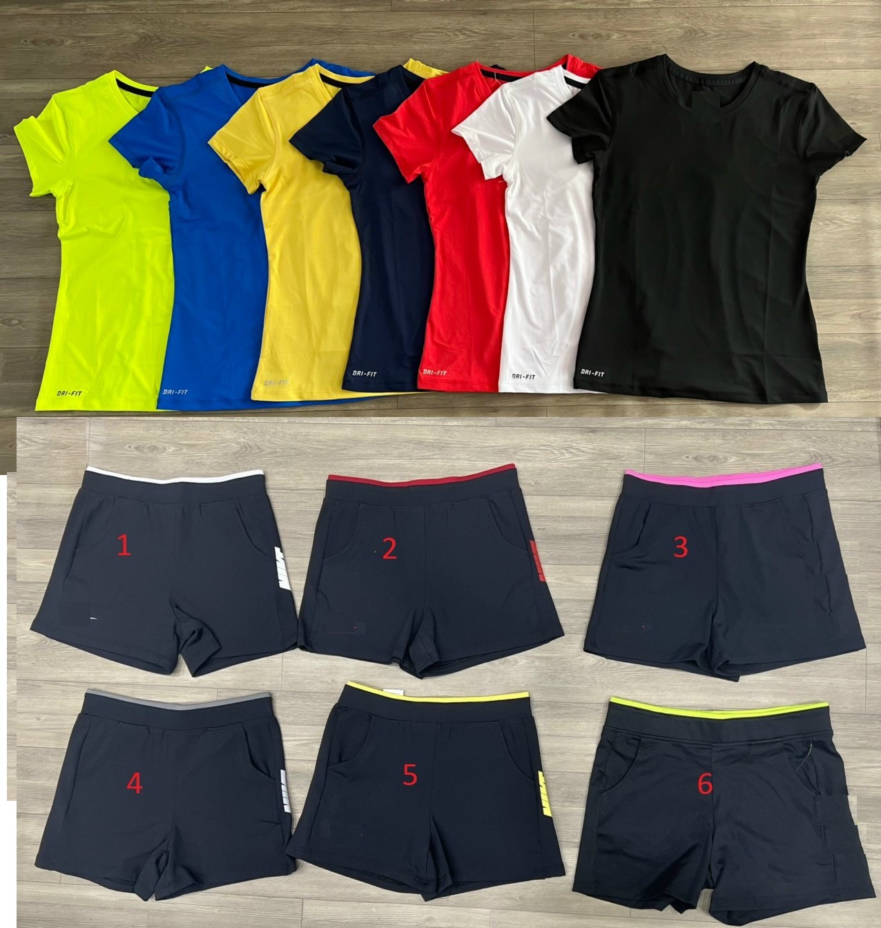 Set Thể Thao Nữ Cầu Lông Tenis Chạy Bộ - M