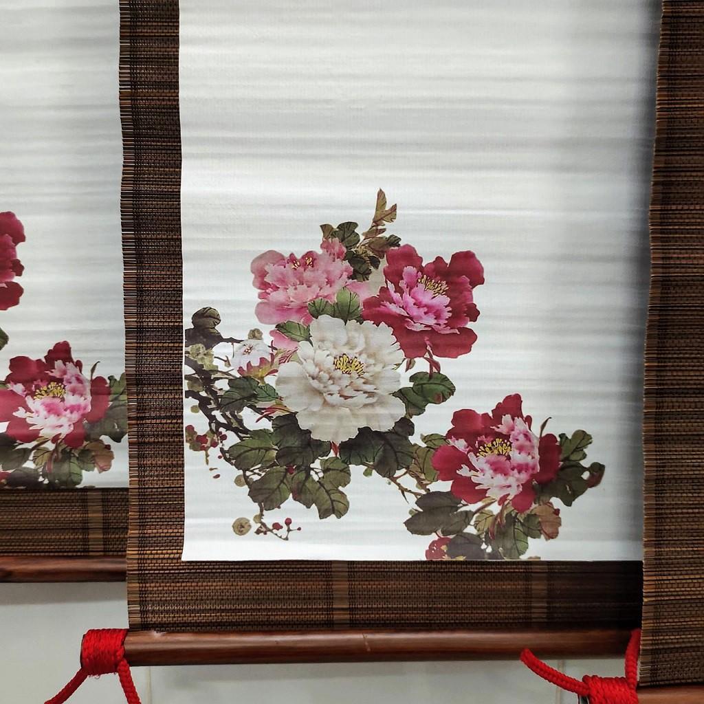 Mành tre luyện viết vẽ thư pháp rẻ vô địch, nhiều mẫu tùy chọn (30cm x 70cm)