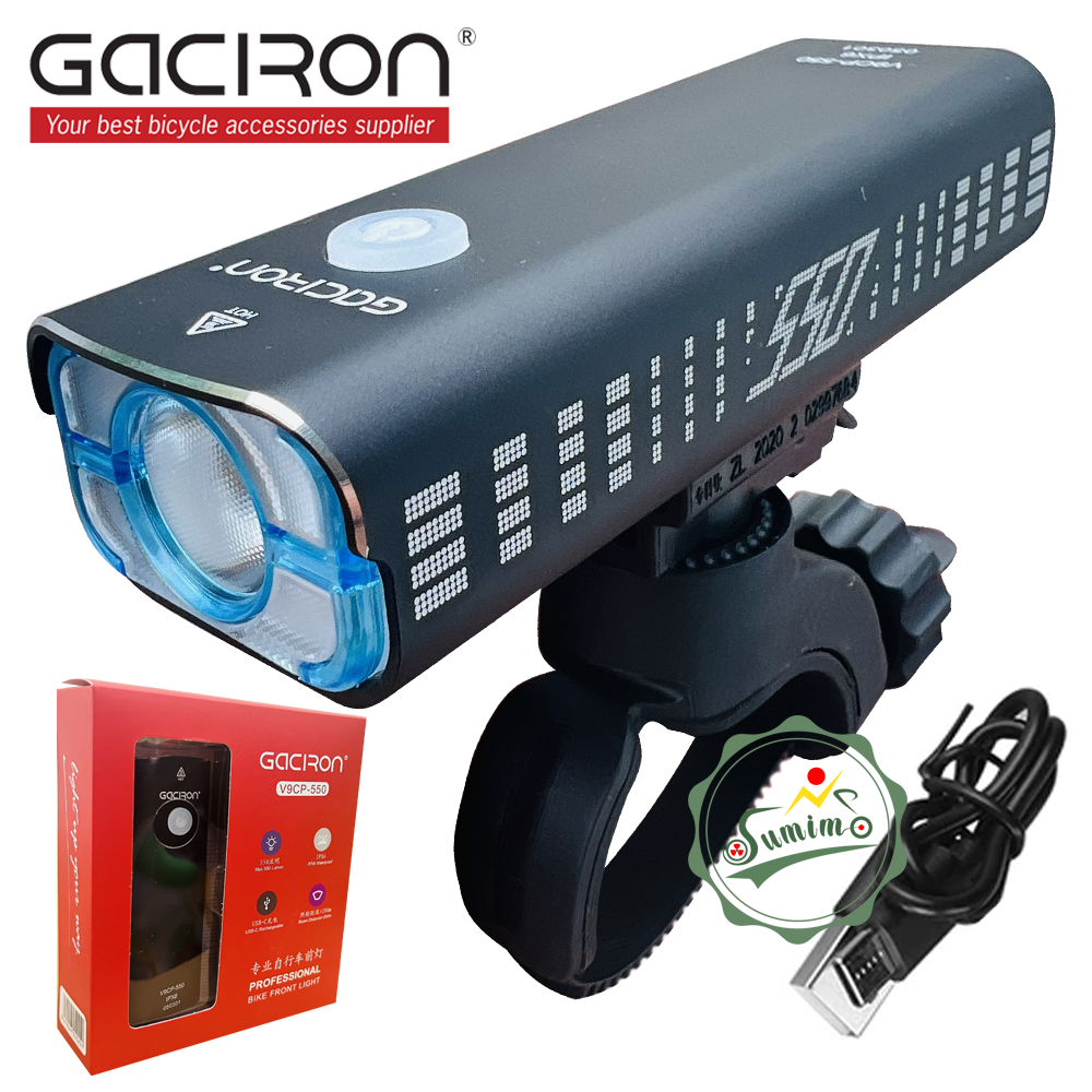 Đèn pha xe đạp GACIRON V9CP-550