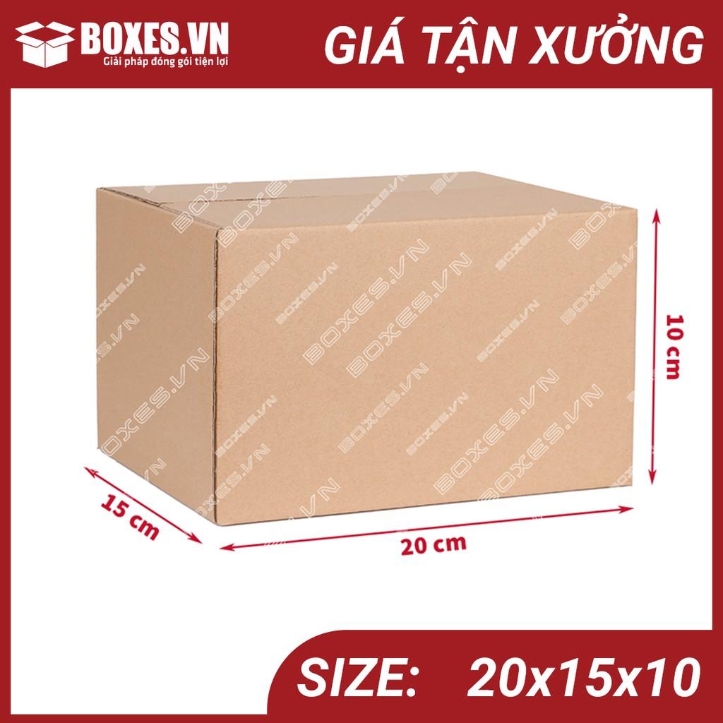 20x15x10 Combo 50 hộp Carton đóng gói hàng giá tại xưởng