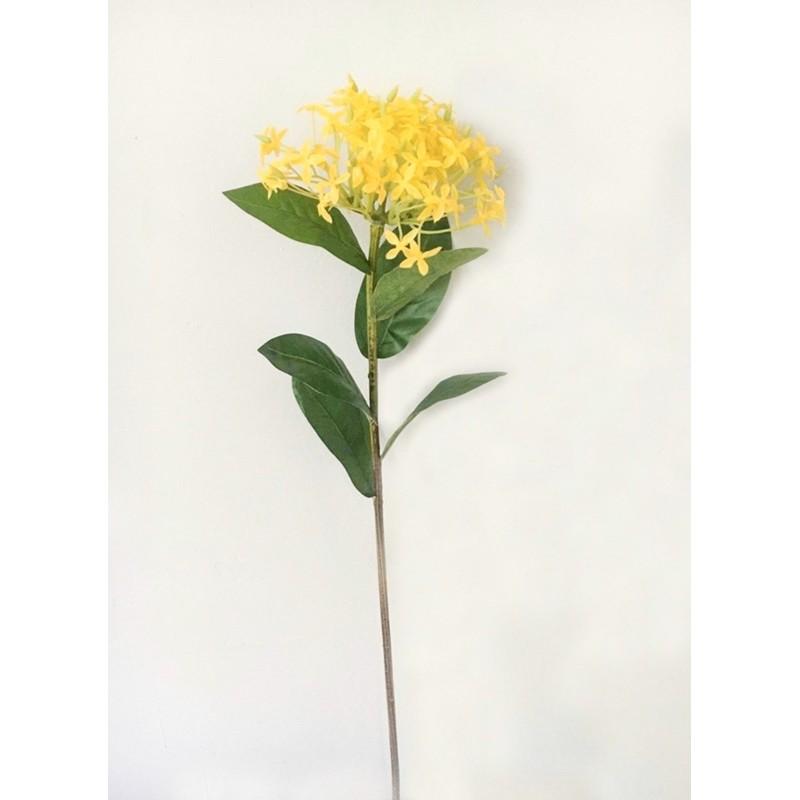 Cành hoa Thiên thảo cao 65cm trang trí sang trọng, hoa lụa cao cấp, hoa decor, hoa cô dâu