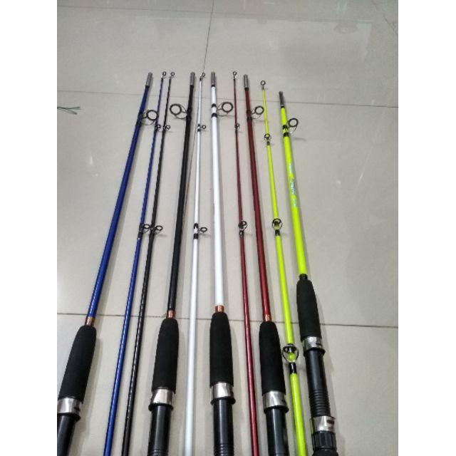 Bộ cần Shimano 2 khúc đặc, máy Yolo 6000 docaucagiangnam