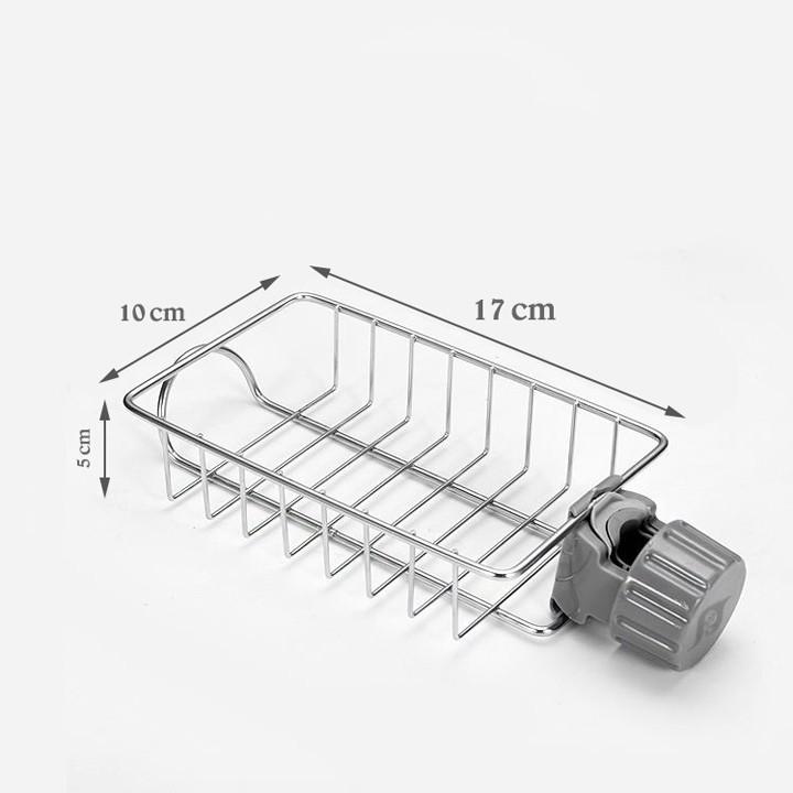 Giá để đồ treo bồn rửa bát bằng inox bền đẹp chắc chắn
