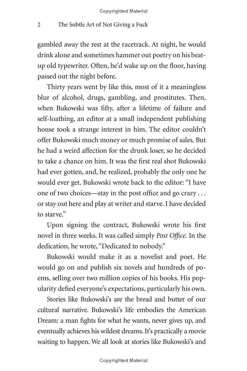 Sách ngoại văn: The Subtle Art Of Not Giving A Bleep - A Counterintuitive Approach To Living A Good Life