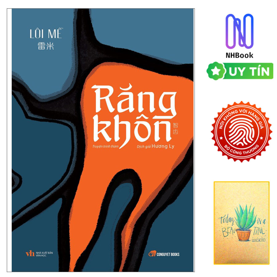 Truyện Trinh Thám Mới Tác Giả Lôi Mễ- Răng Khôn - Bìa Mềm- Cổ Nguyệt Books- Tặng Kèm Sổ Tay Xương Rồng