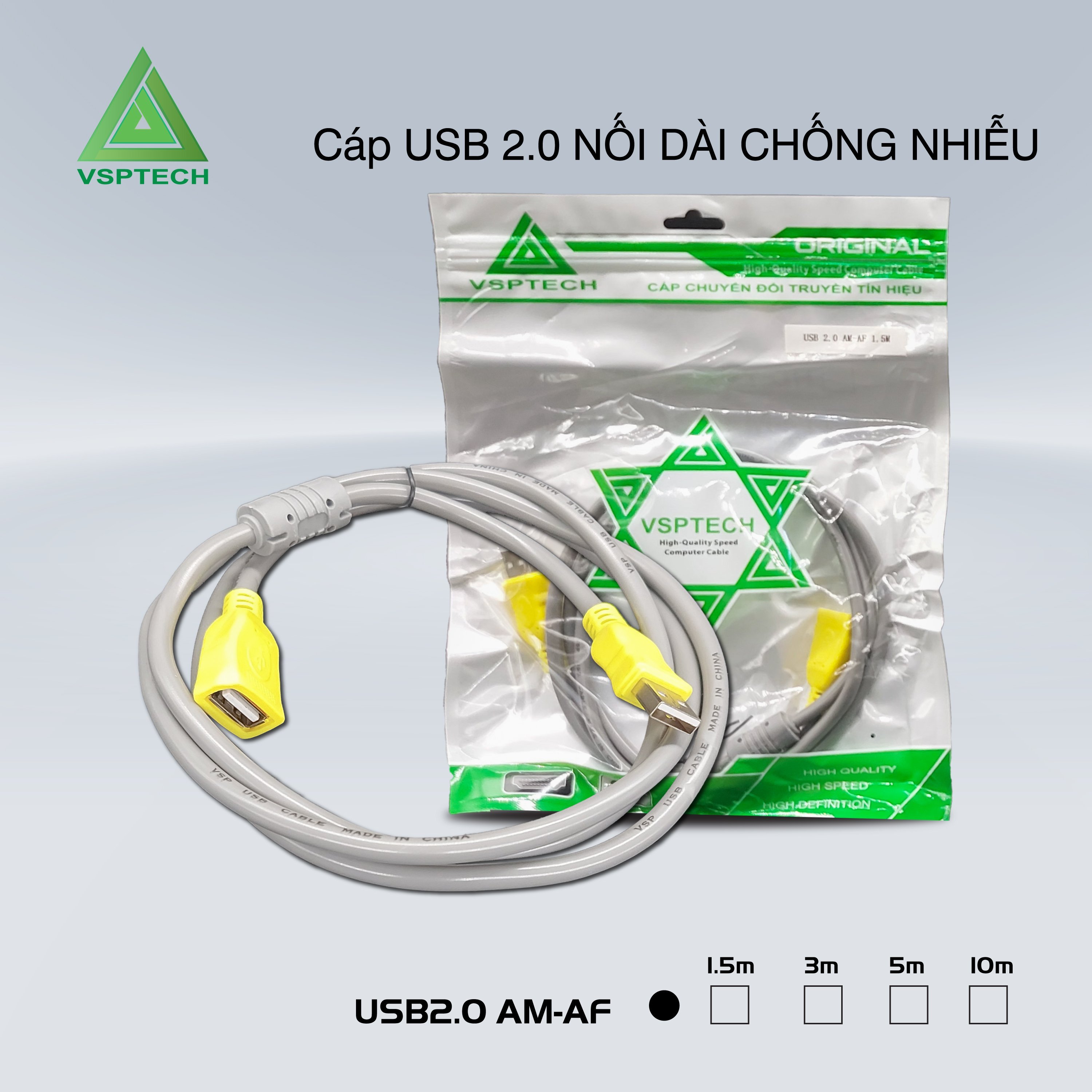 Cáp Nối Dài VSPTECH 2.0, Chống Nhiễu - HT- HÀNG CHÍNH HÃNG