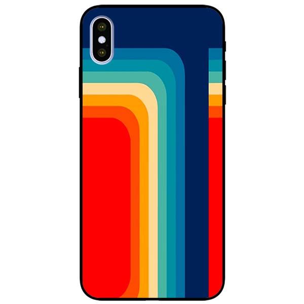Ốp lưng dành cho iPhone X / Xs / Xs Max / Xr - Đường Cong Nhiều Màu