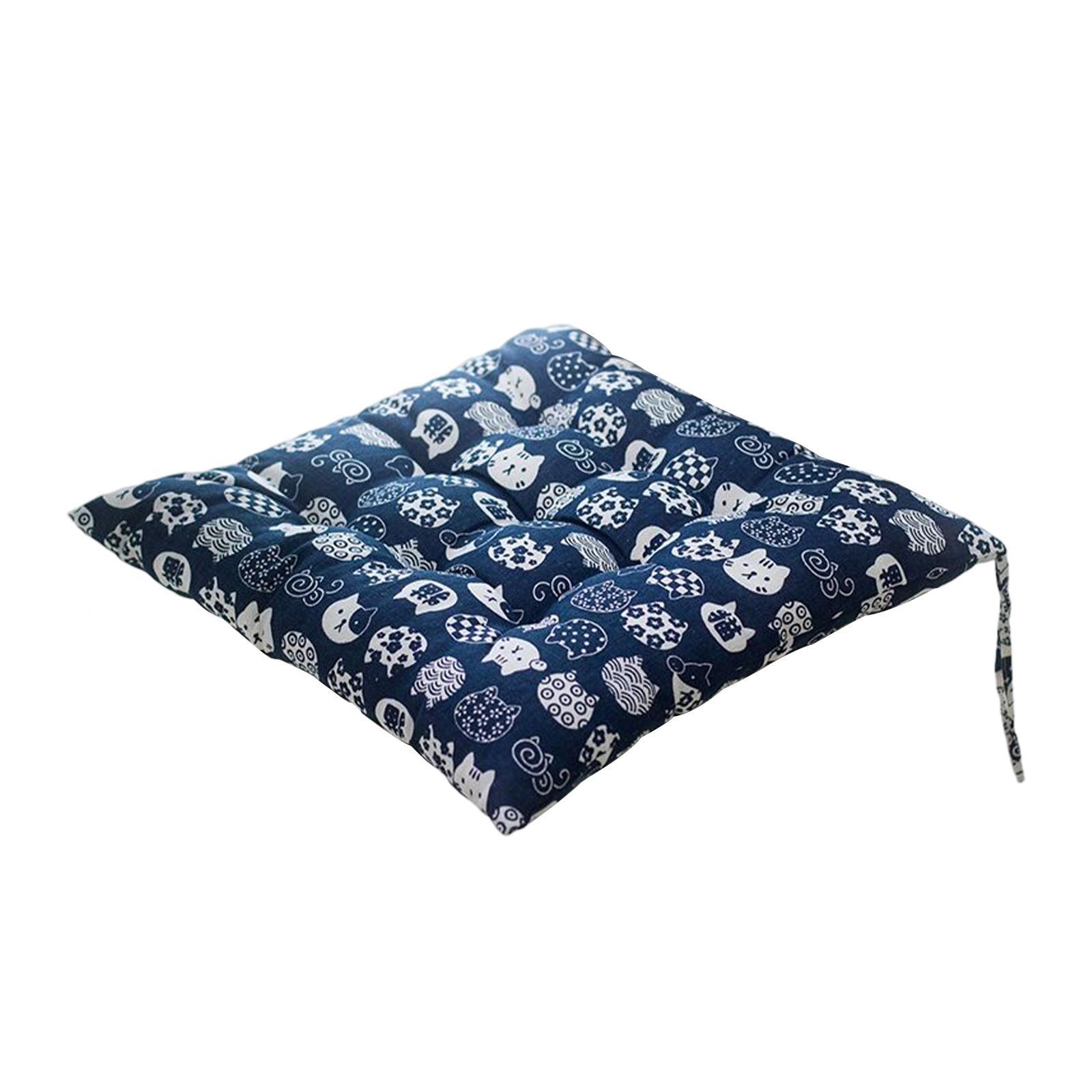 Buttocks Cushion Thicker with Straps Chair Seat Pad for Long Sitting Hours on Office