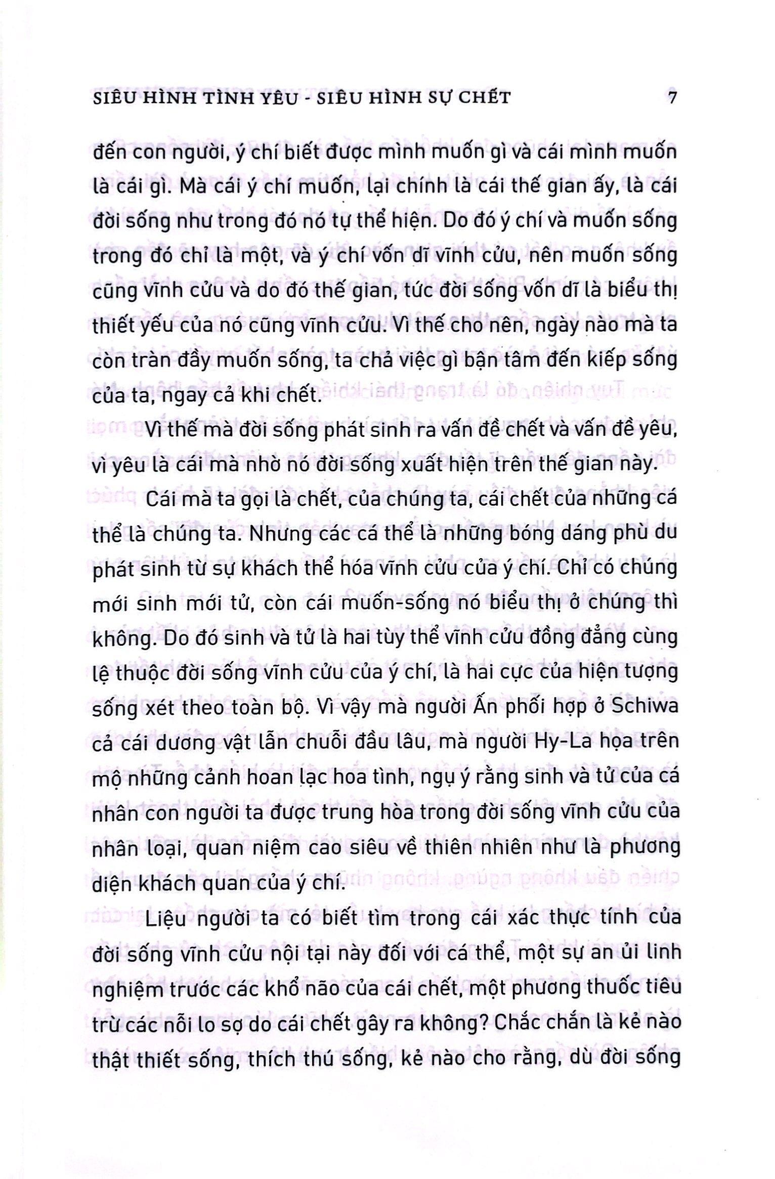 Siêu Hình Tình Yêu - Siêu Hình Sự Chết