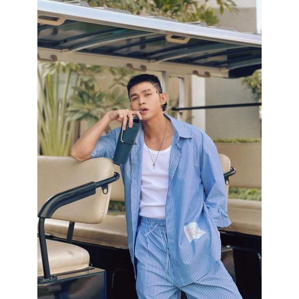 Đồ nguyên bộ quần dài kẻ sọc STRIPIE PYJAMA