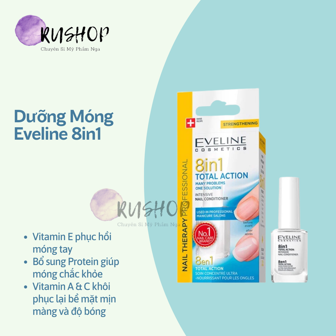 Dưỡng móng Eveline 8in1