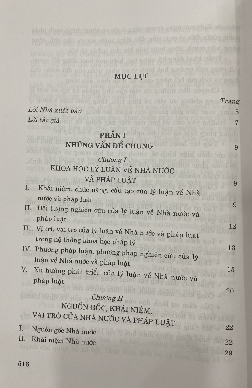 Sách - Giáo Trình Lý Luận Về Nhà Nước Và Pháp Luật