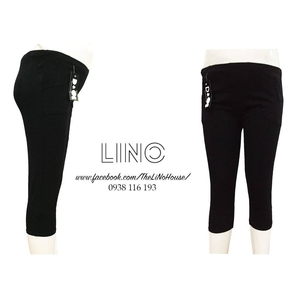 Quần LEGGING BẦU LỬNG cực chất 100% Cotton