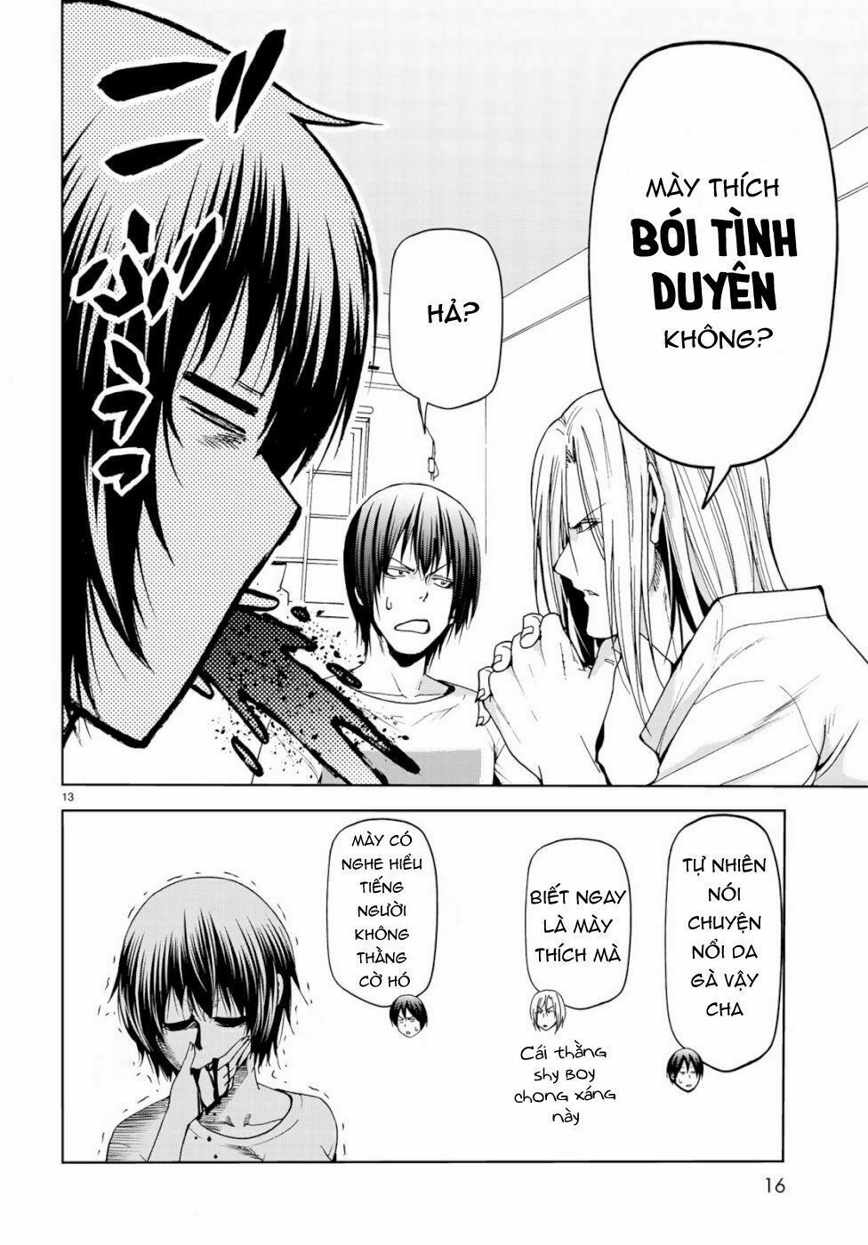 cô gái thích lặn - grand blue chapter 54 12