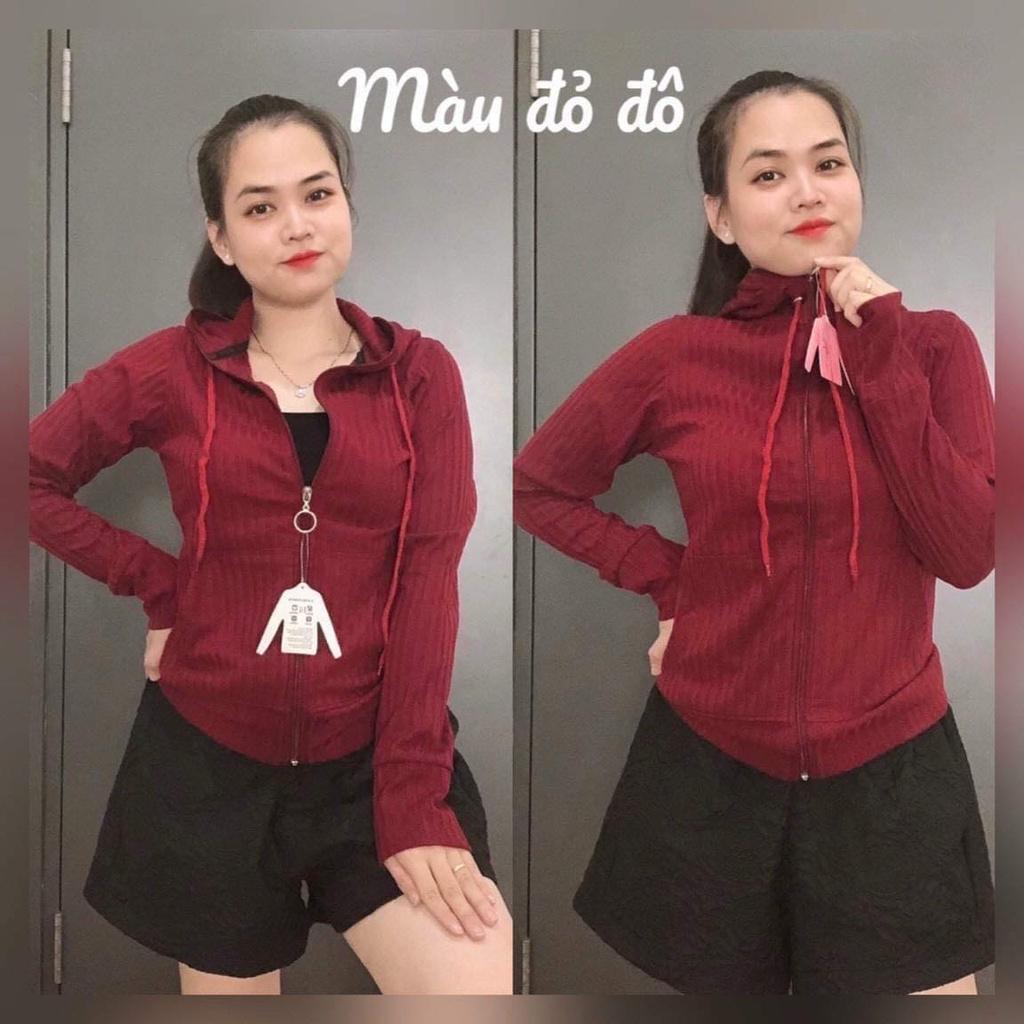 ÁO KHOÁT THUN GÂN TRƠN THỜI TRANG,CHẤT LIỆU CO GIẢN THỎA MÁI KHI DI CHUYỂN VẬN ĐỘNG