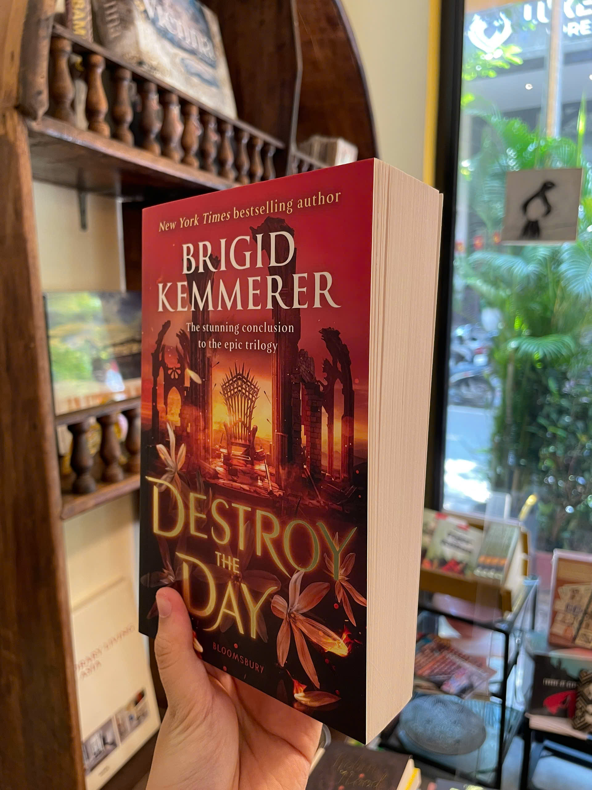 Sách - Destroy the Day by Brigid Kemmerer - Fantasy/Young Adult/Romance book in English - Ngoại Văn
