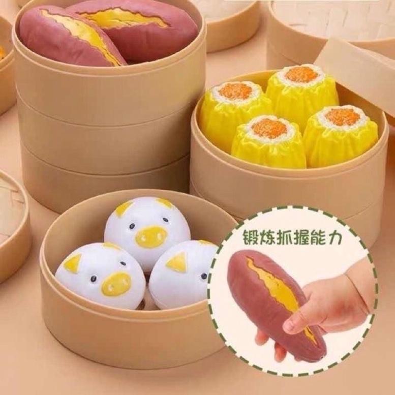 Bộ đồ chơi nấu ăn Dimsum 81 chi tiet cho bé