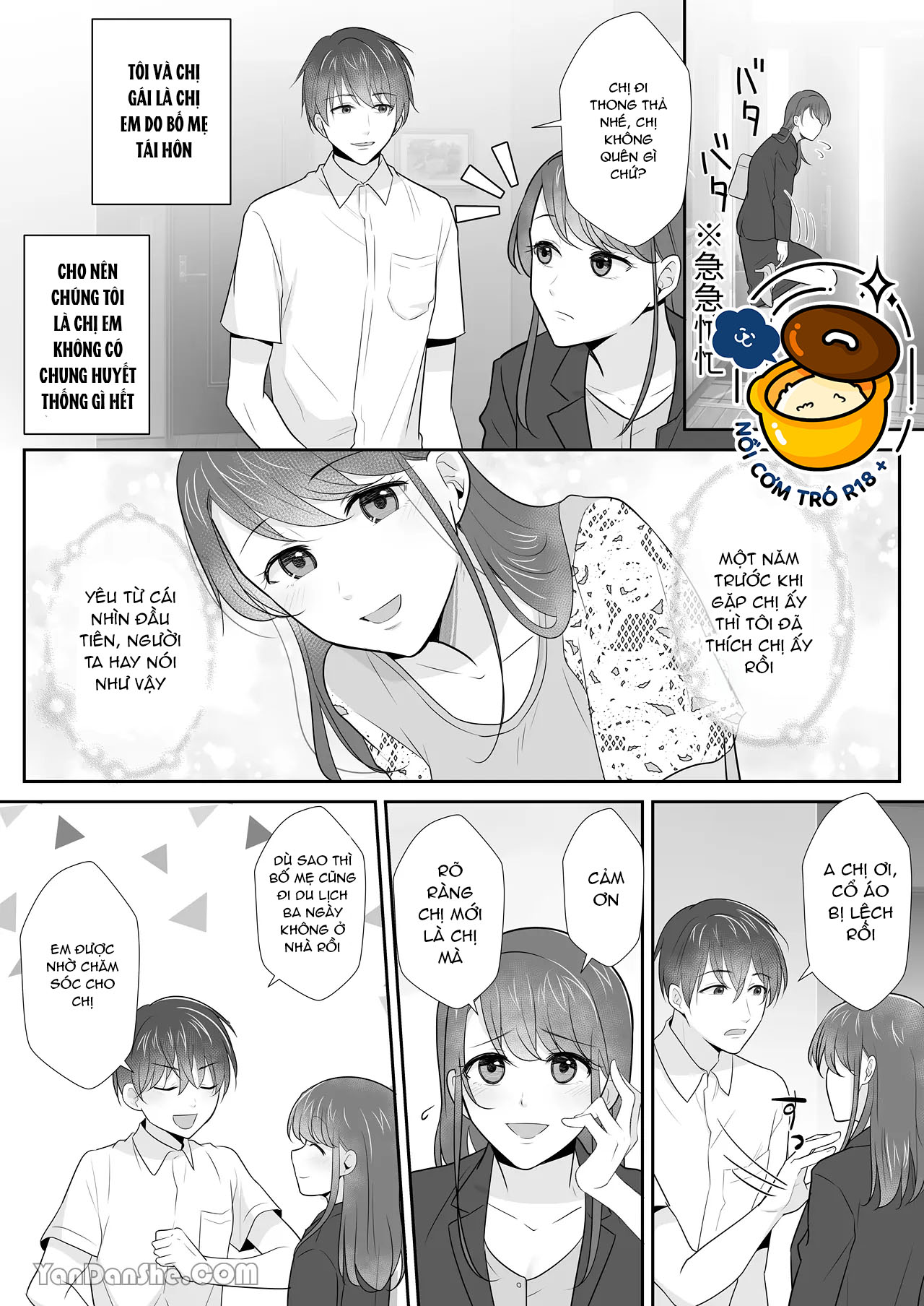 em trai kế chuốc thuốc chị gái để cưỡng hiếp chapter 1 2