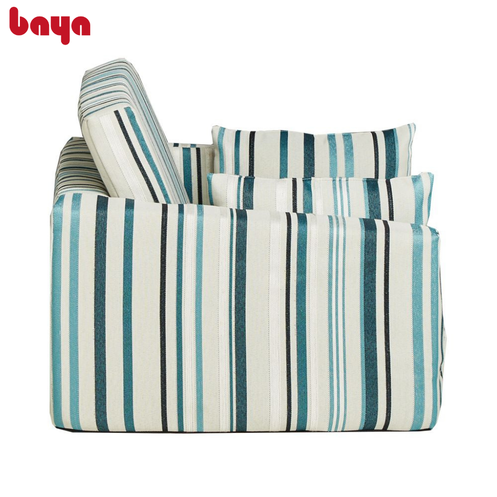 Ghế Sofa Cho Bé BAYA JOY Khung Gỗ Plywood Chắc Chắn, Các Góc Cạnh Được Bo Tròn Bọc Nệm Chất Liệu Polyester Mềm Mại, Đảm Bảo An toàn Cho Bé 2000360