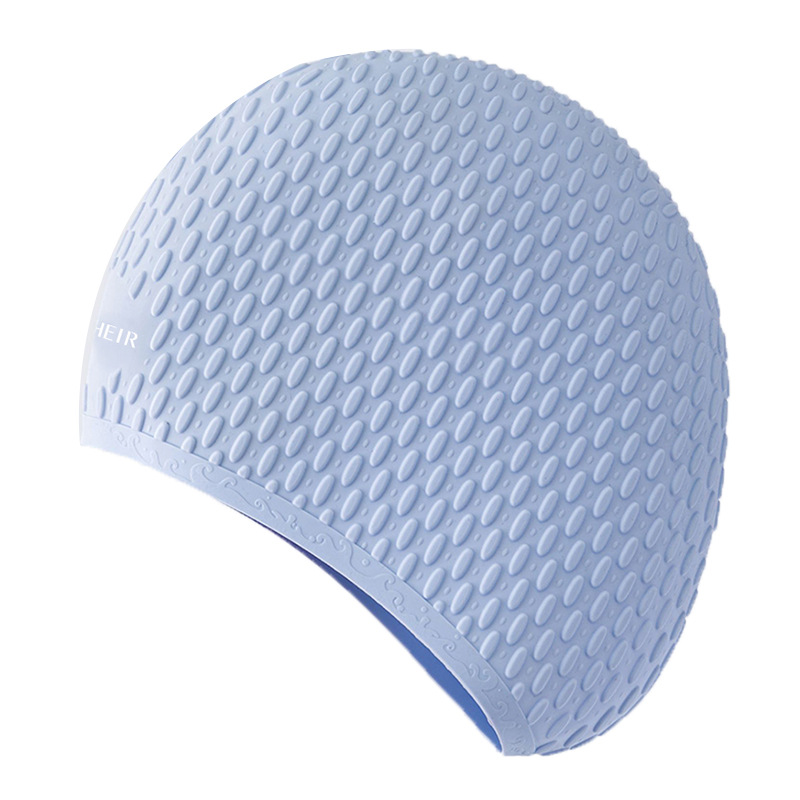Mũ bơi TBLU RESHEIR chất liệu Silicone cao cấp nhiều màu dùng cho cả nam và nữ