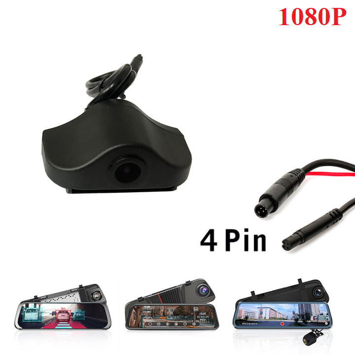 Camera lùi AHD dùng cho camera hành trình AHD, 4 chân, jack 2.5mm, AHD1080P - Góc nhìn: 170°,độ chiếu sáng: 0.01 LUX - Dây tín hiệu dài: 5.5m - Mã: AHD1080P