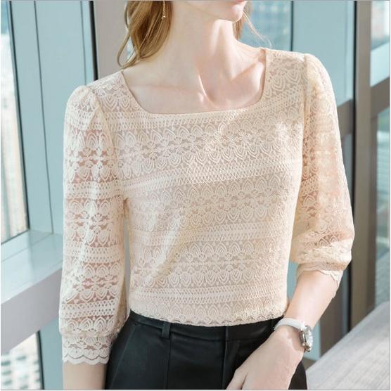 Áo Ren Nữ Tay Lỡ Kiểu Dáng Trẻ Trung Thời Trang