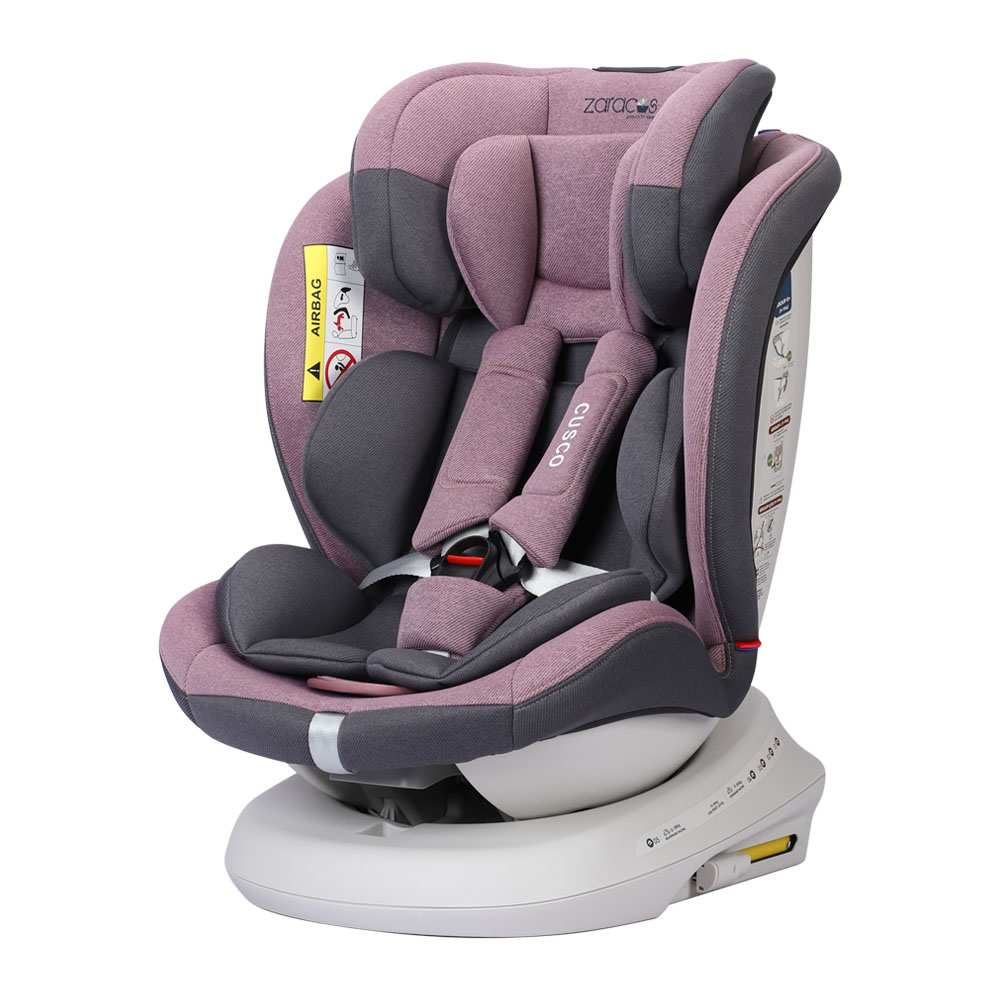 Ghế Ngồi Ô Tô Zaracos Cusco 6406 Isofix Xoay 360 Độ