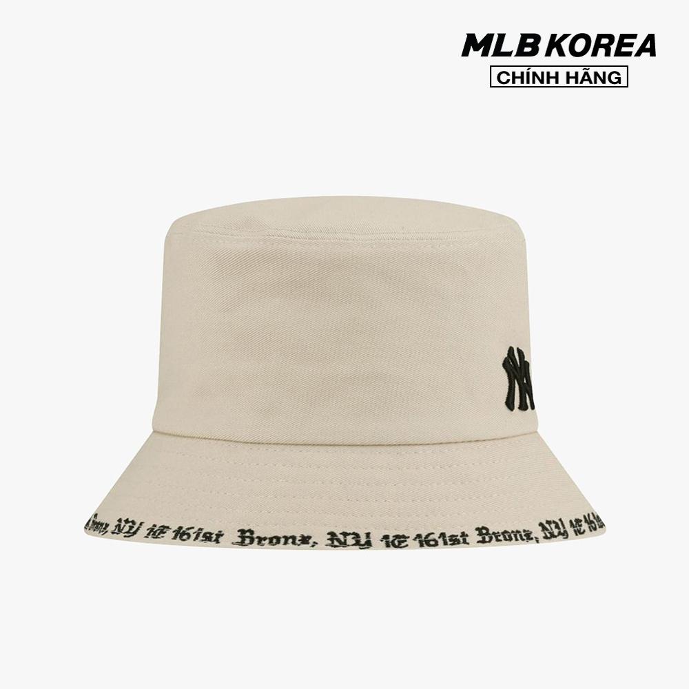 MLB - Nón bucket thời trang Gothic Lettering 3AHTHG01N