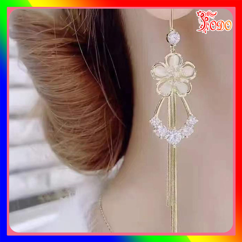 Bông tai kiểu đi dạo sang chảnh lấp lánh xuân hè thanh lịch xu hướng mới GD814 đi học sành điệu - [Thời Trang ToDo]