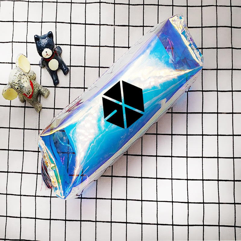 Túi bút EXO hologram đầy màu sắc