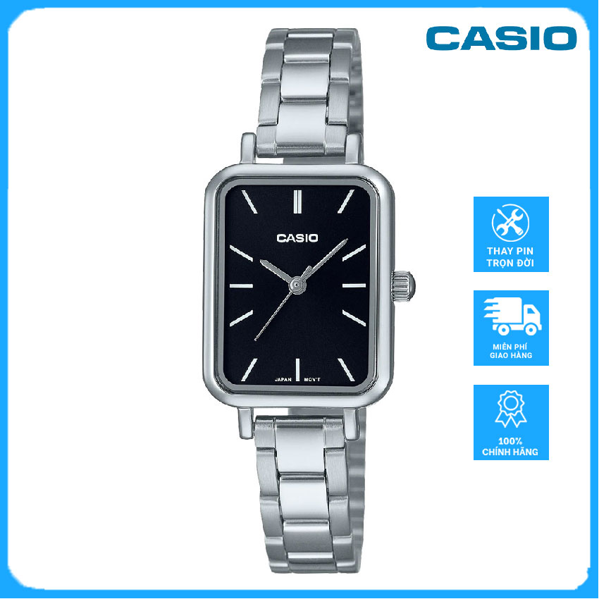 [ FREESHIP ] Đồng Hồ Casio Nữ LTP-V009D-1E Chính Hãng