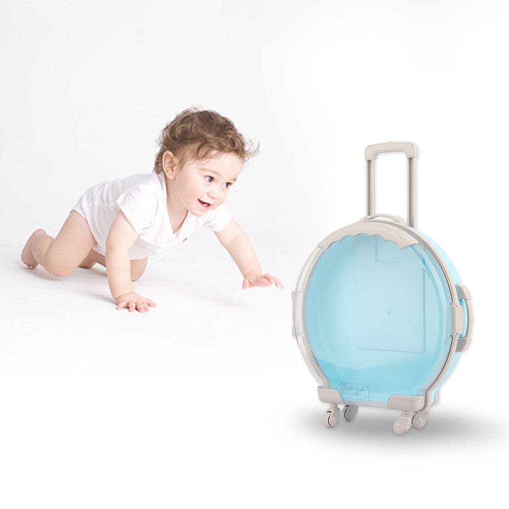 1piece Suitcase Travel Luggage fit for Girl Doll Kids Toys