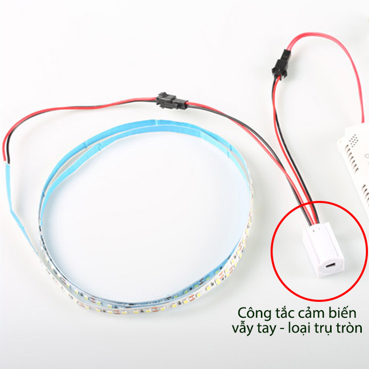 Công tắc cảm biến vẫy tay thông minh 12V-36W, dùng điều kiển đèn led dây có dimmer-điều chỉnh độ sáng