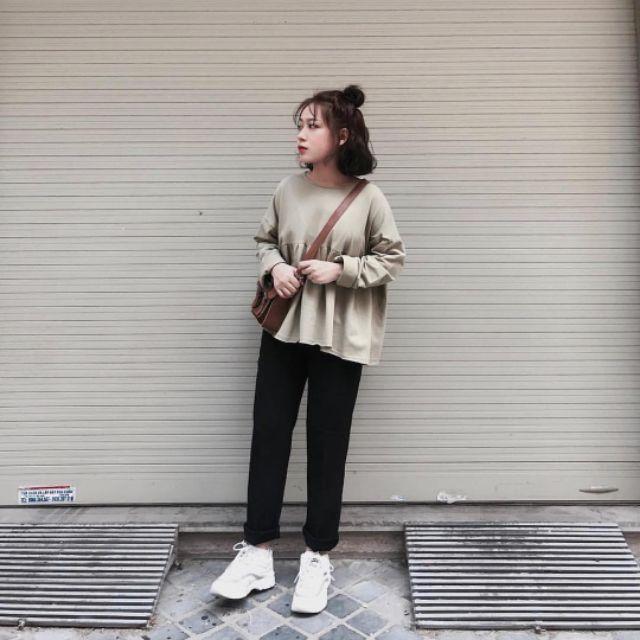 QUẦN KAKI ĐEN - BASIC PANTS IN BLACK UNISEX